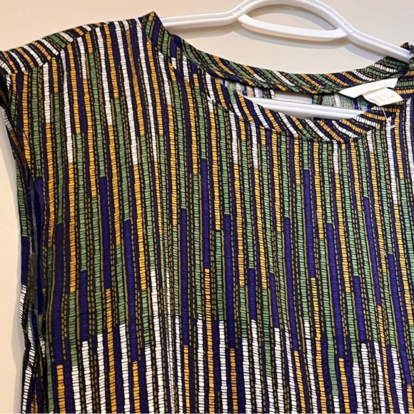 H&M tribal print mini shift dress size 6 - Picture 3 of 7